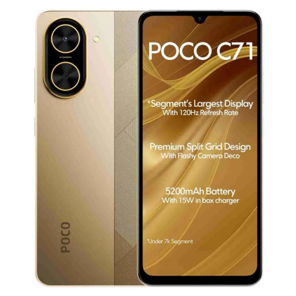Poco C71 - بوكو C71 ذاكرة 128GB
